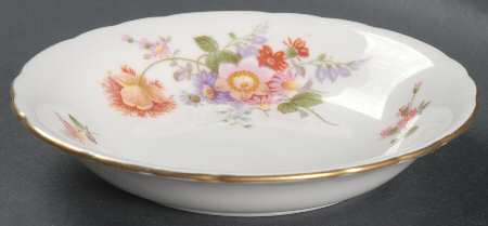 Posie Ely Chelsea (White Background) Fruit/Dessert (Sauce) Bowl