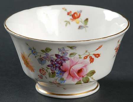 Posie Ely Chelsea (White Background) Open Sugar Bowl