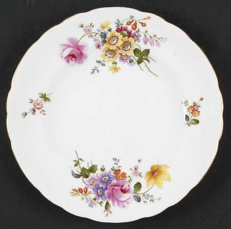Posie Ely Chelsea (White Background) Bread & Butter Plate