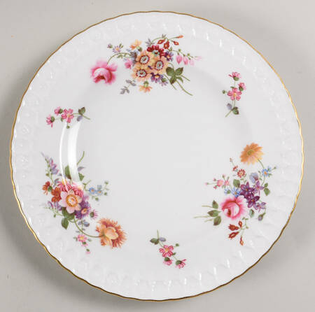 Posie (Heraldic Shape) Salad Plate