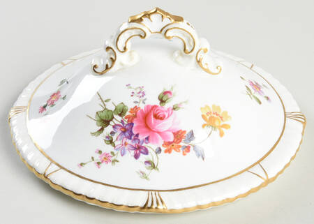 Posie Sprays Lid for Round Vegetable