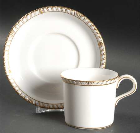 Prince Consort Flat Cup & Saucer Set