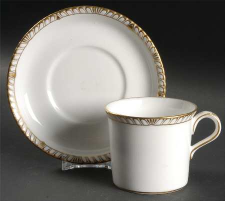 Prince Consort Flat Cup & Saucer Set