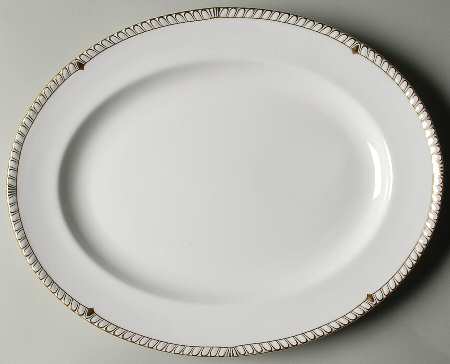 Prince Consort 15" Oval Serving Platter
