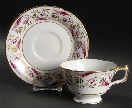 Princess Footed Cup & Saucer Set