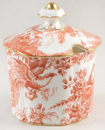 Red Aves (Older, Discontinued 1997) Marmalade & Lid