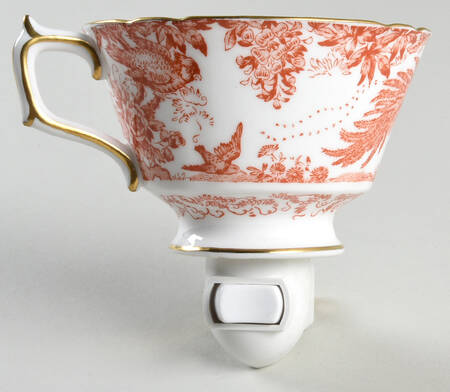 Red Aves (Older, Discontinued 1997) 1 5/8" + cup (H) Night Light/Cup HC