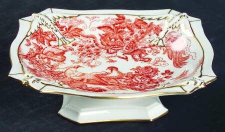 Red Aves (Older, Discontinued 1997) Dolphin Tray