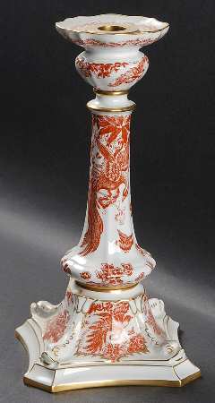 Red Aves (Older, Discontinued 1997) 10" Candlestick