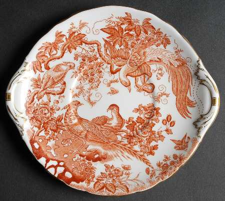 Red Aves (Older, Discontinued 1997) Underplate for Sauce Boat