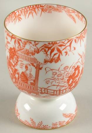 Red Mikado Single Egg Cup