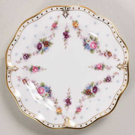 Royal Antoinette Bread & Butter Plate by Royal Crown Derby