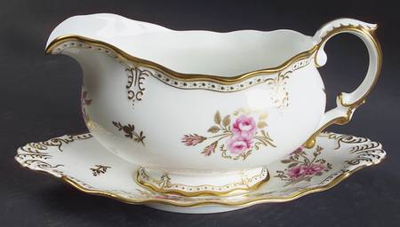 Royal Pinxton Roses Gravy Boat & Underplate
