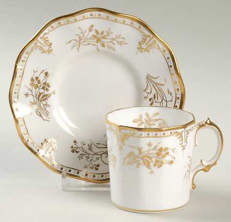 Royal St. James Flat Demitasse Cup & Saucer Set