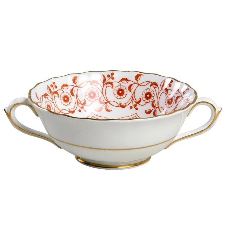 Rougemont (Ely Chelesa, Scalloped) Flat Cream Soup Bowl