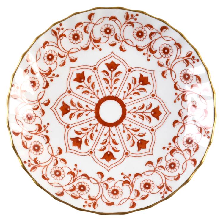 Rougemont (Boston Shape, Swirl) Saucer