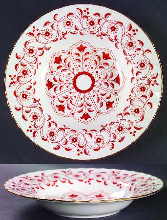 Rougemont (Boston Shape, Swirl) Rim Soup Bowl