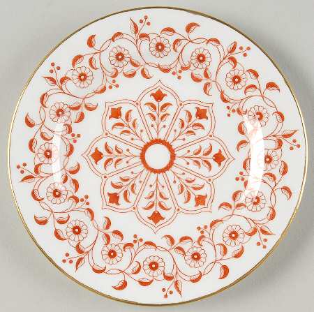 Rougemont (Duesbury Shape, Smooth) Bread & Butter Plate