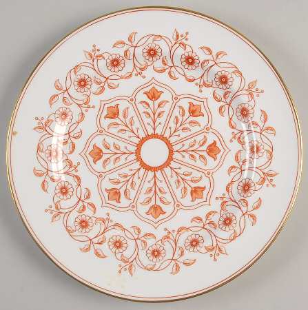 Rougemont (Duesbury Shape, Smooth) Dinner Plate