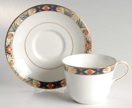 Rutland Flat Cup & Saucer Set