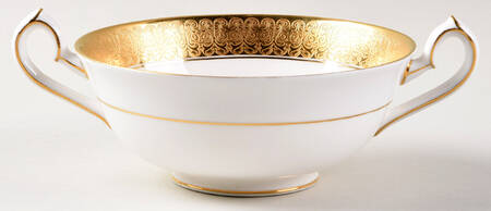 St. George Footed Cream Soup Bowl