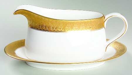 St. George Gravy Boat & Underplate/Relish