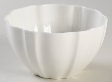 Surrey White Open Sugar Bowl