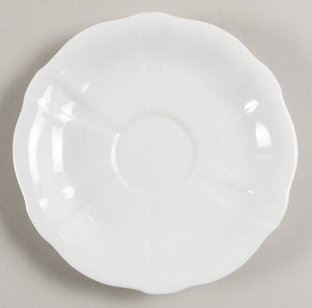 Surrey White Saucer for Oversized Cup