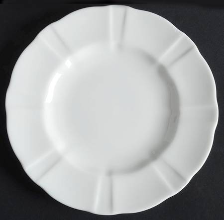Surrey White Bread & Butter Plate