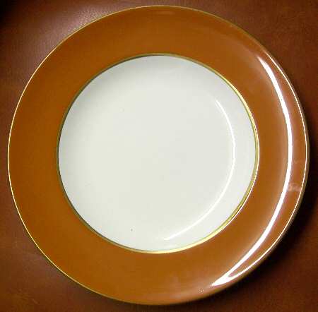 Terracotta Band Dinner Plate