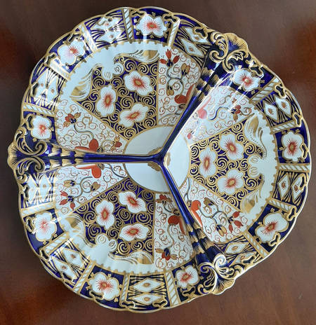 Traditional Imari 3-Part Relish