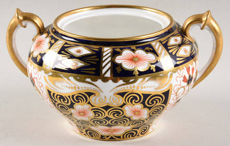 Traditional Imari Sugar Bowl No Lid