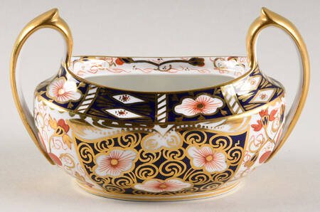 Traditional Imari Sugar Bowl No Lid