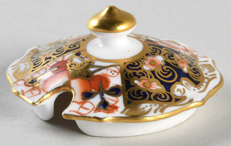 Traditional Imari Lid for Mini Sugar Bowl