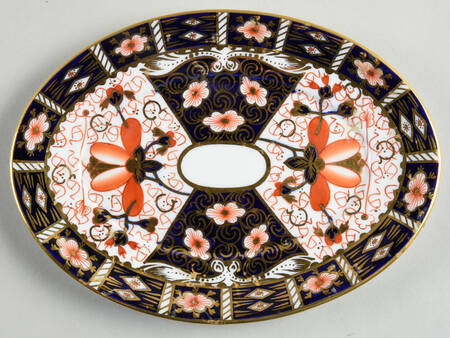 Traditional Imari Relish/Gravy Underplate