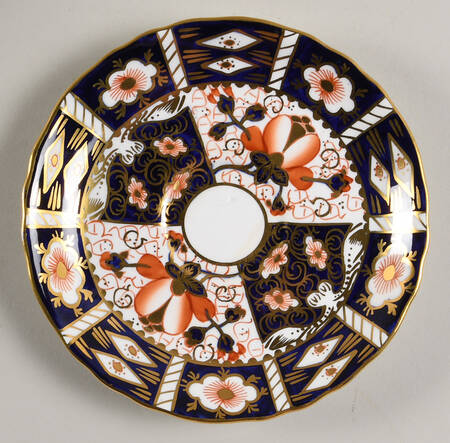 Traditional Imari Saucer for Flat Cup