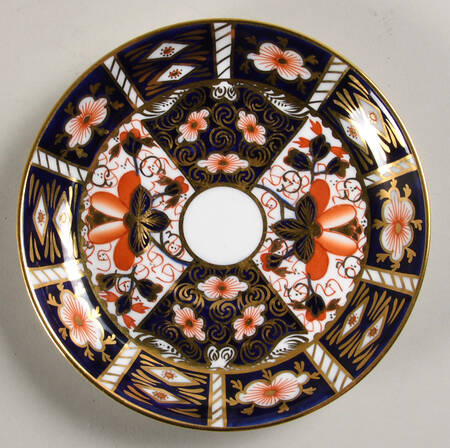 Traditional Imari Saucer for Flat Cup