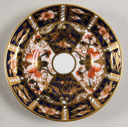 Traditional Imari Saucer for Flat Demitasse Cup