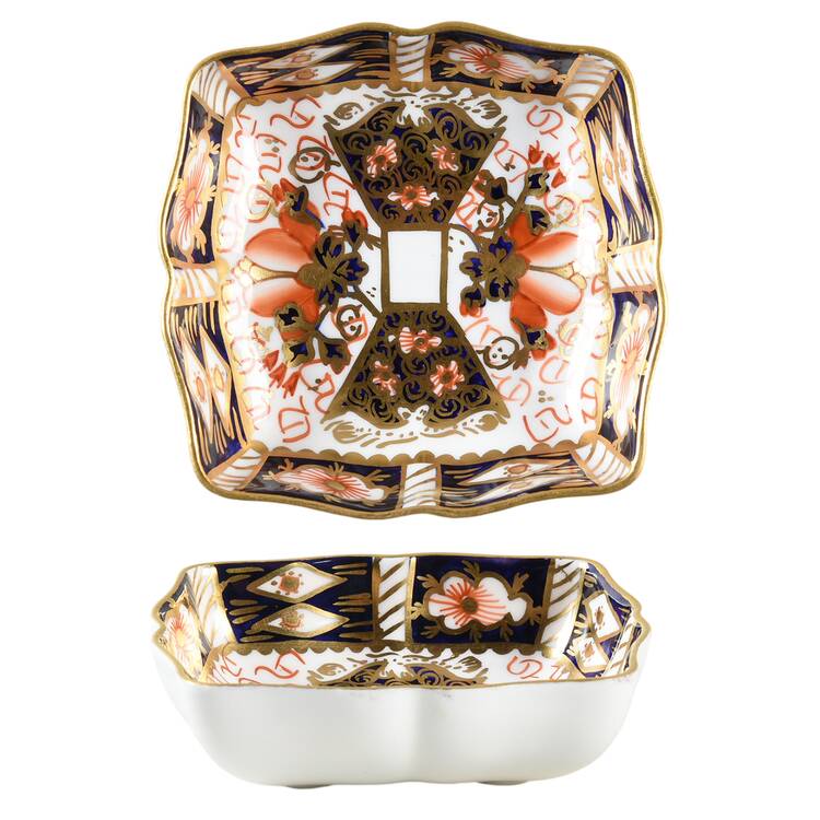 Traditional Imari 3" Square Tray