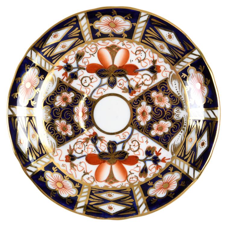 Traditional Imari Saucer for Flat Cup
