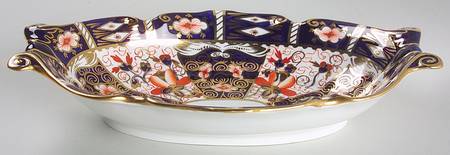 Traditional Imari 9" Oval Tray