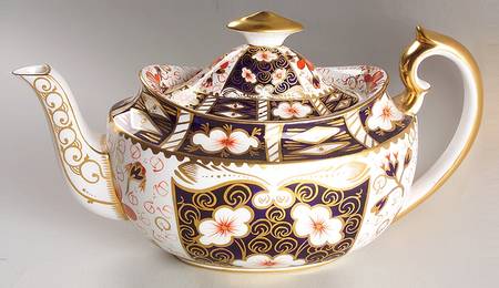 Traditional Imari Small Teapot & Lid