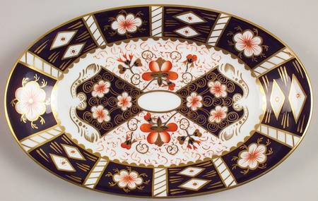 Traditional Imari Relish/Gravy Underplate
