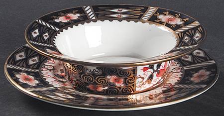 Traditional Imari Ramekin & Saucer Set