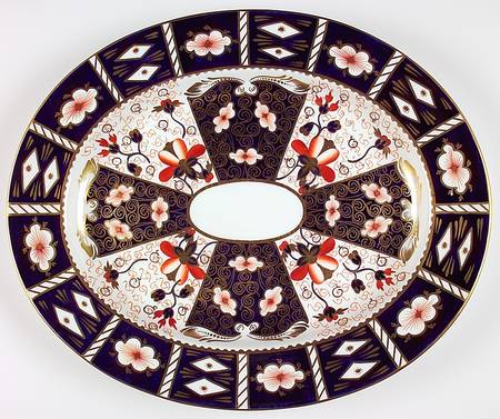 Traditional Imari 19" Oval Serving Platter
