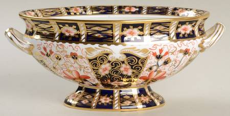 Traditional Imari Sauce Boat No Lid