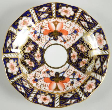 Traditional Imari Saucer for Flat Cup