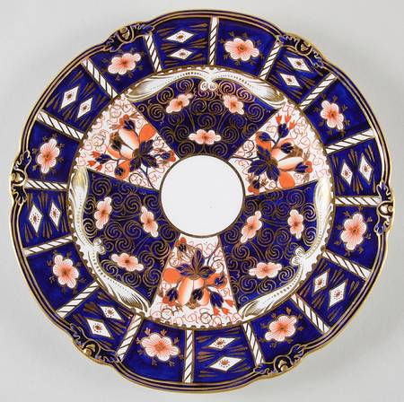 Traditional Imari Luncheon Plate by Royal Crown Derby