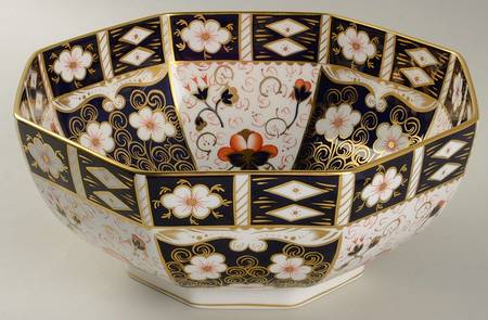 Traditional Imari 10" Octagonal Vegetable Bowl