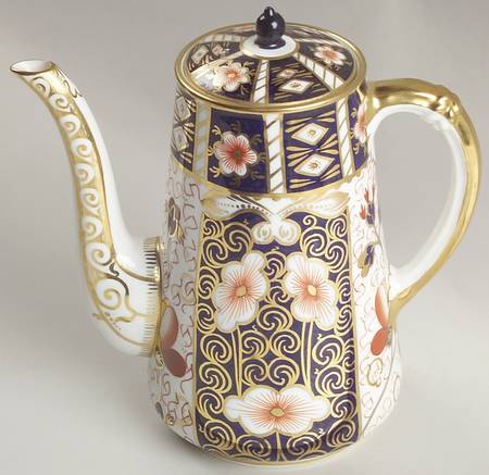 Traditional Imari Mini Coffee Pot & Lid